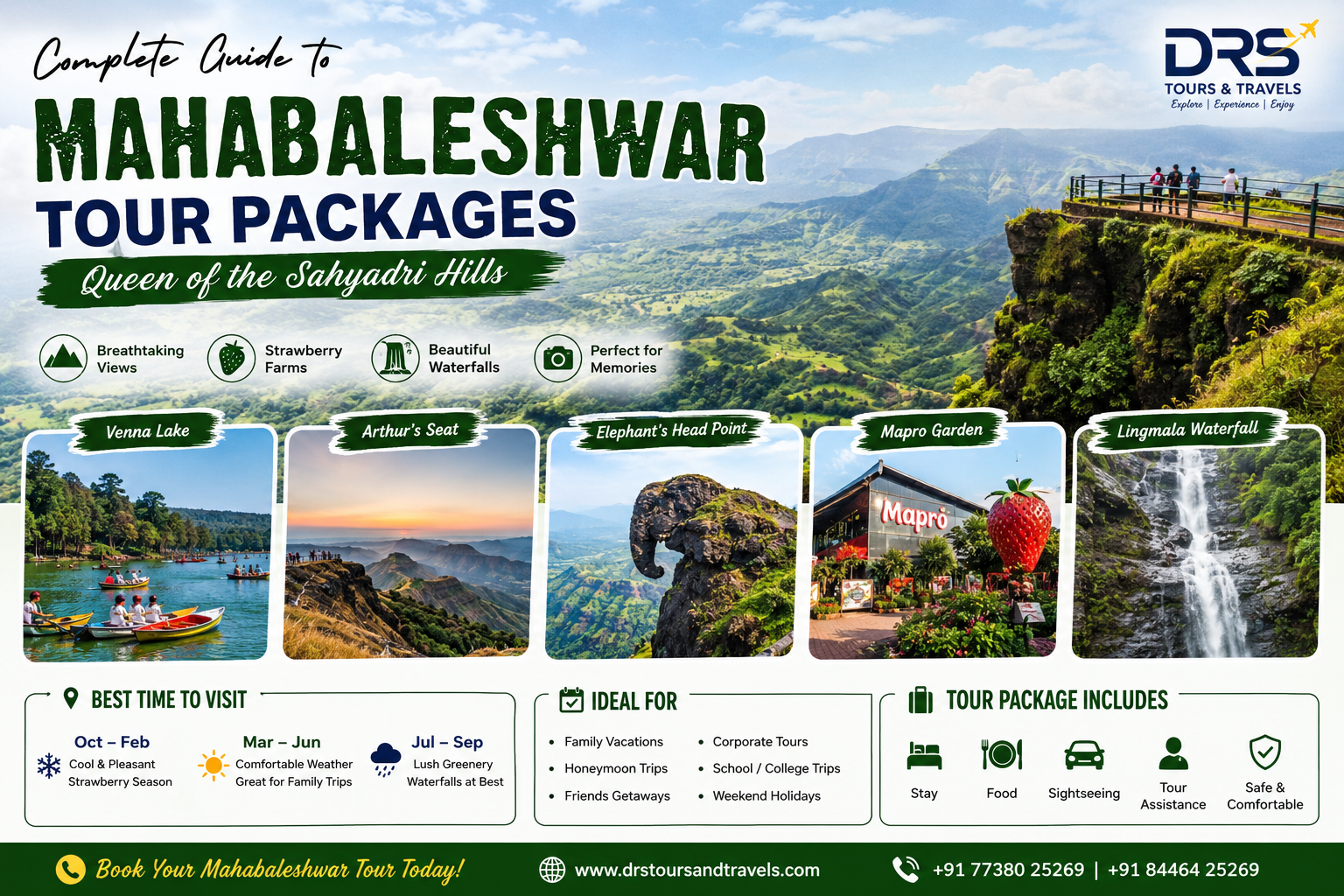 Complete Guide to Mahabaleshwar Tour Packages